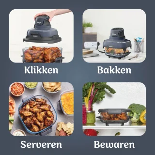 Ninja CRISPi Airfryer FN101EUGY - Blauw