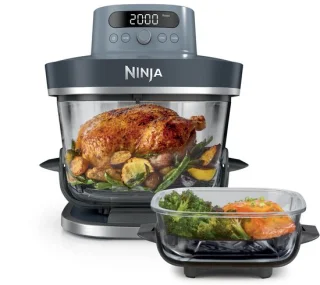 Ninja CRISPi PRO Glazen Airfryer 2.3/5.7 L Cyberspace AS101EUCY
