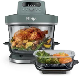Ninja CRISPi PRO Glazen Airfryer — XL, zuiver en veelzijdig