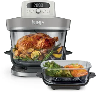 De Ninja CRISPi PRO Glazen Airfryer AS101EULG 2.3/5.7 L Stone in één oogopslag