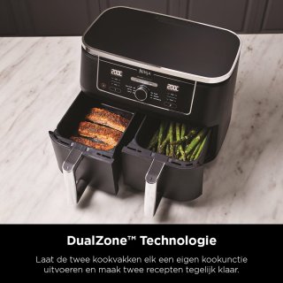 Ninja Foodi AF400EU Dubbele Airfryer XXL 9.5L