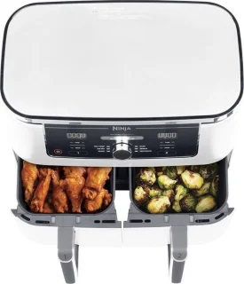 Ninja Foodi AF400EUWH Limited Edition Airfryer XXL Dual Zone
