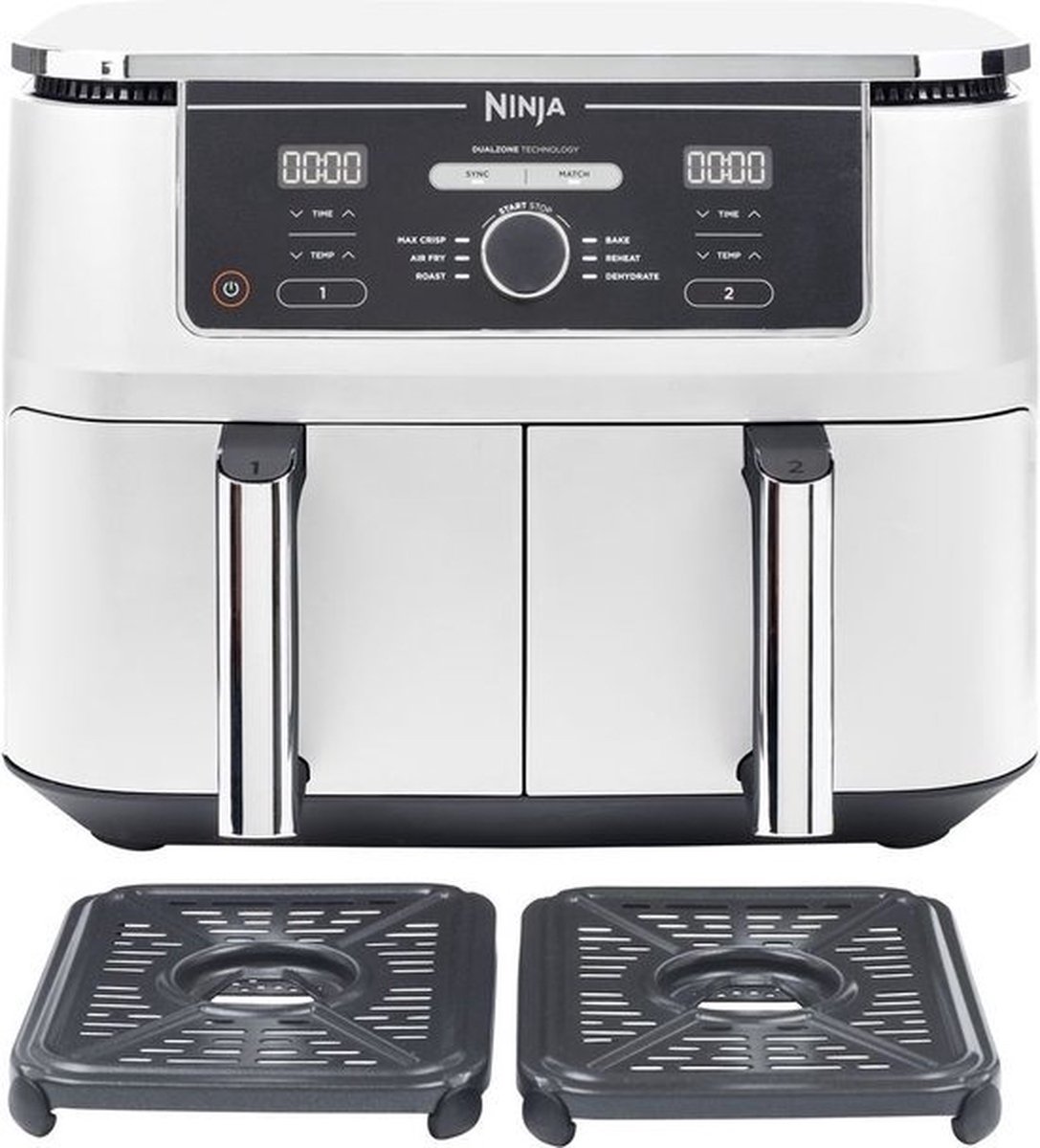 Ninja Foodi AF400EUWH Limited Edition Airfryer XXL Dual Zone
