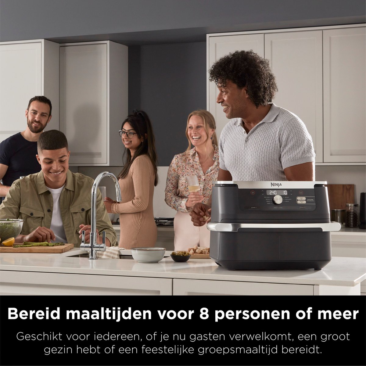 Ninja Foodi AF500EU Mega Dubbele Airfryer XXL