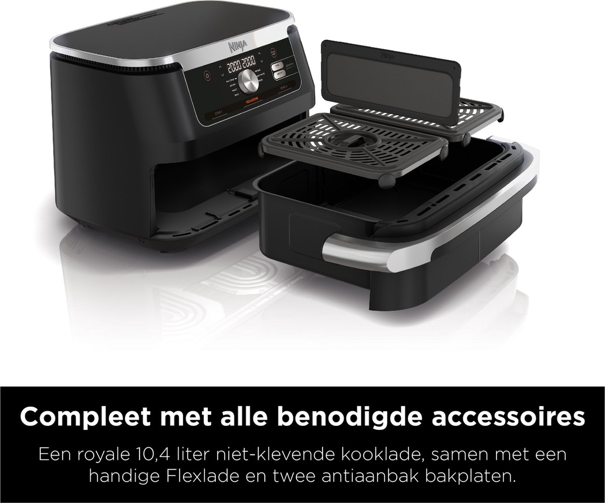 Ninja Foodi AF500EU Mega Dubbele Airfryer XXL