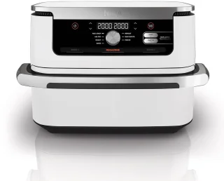 Ninja Foodi AF500EUWH Mega Dubbele Airfryer XXL Wit