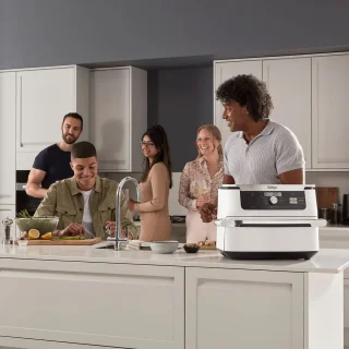 Ninja Foodi AF500EUWH Mega Dubbele Airfryer XXL Wit