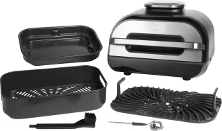 Ninja Foodi AG551EU Multifunctionele Grill en Heteluchtfriteuse 3.8L