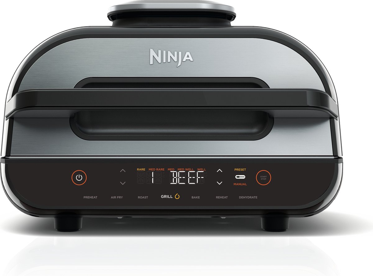 De Ninja Foodi AG551EU Multifunctionele Grill en Heteluchtfriteuse 3.8L in één oogopslag