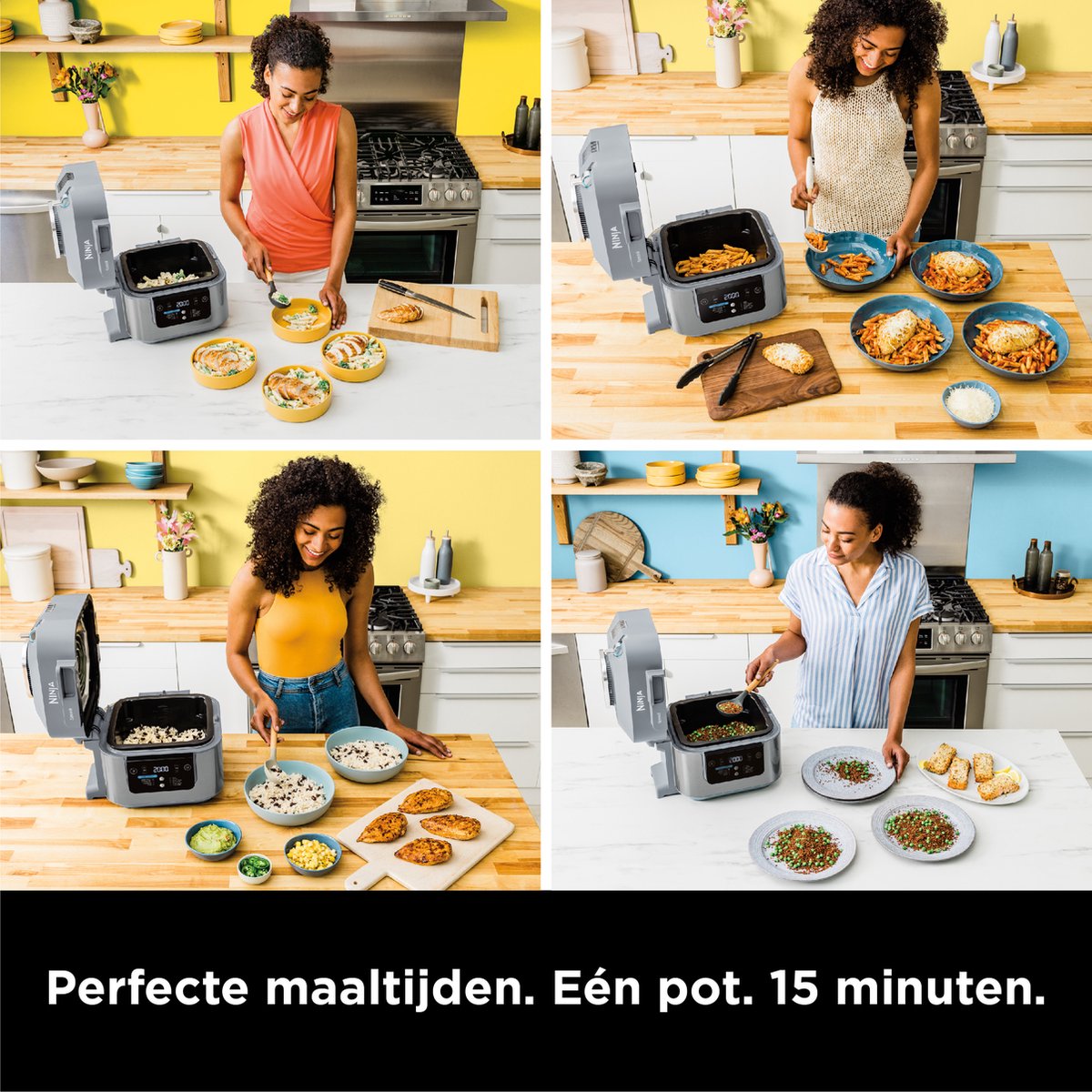 Wat vinden we goed aan de Ninja ON400EU Speedi Rapid Cooker Airfryer 5,7L