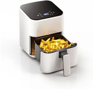 Niva Airfryer digitaal display wit