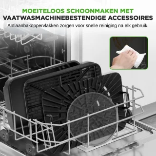 NutriChef Smokeless Grill - Airfryer & Grill
