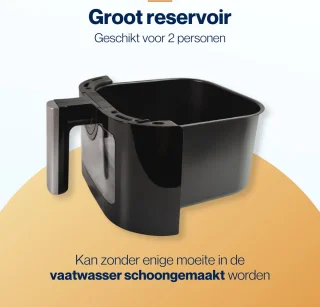 Ocina Airfryer 4,5L 1600W Zwart