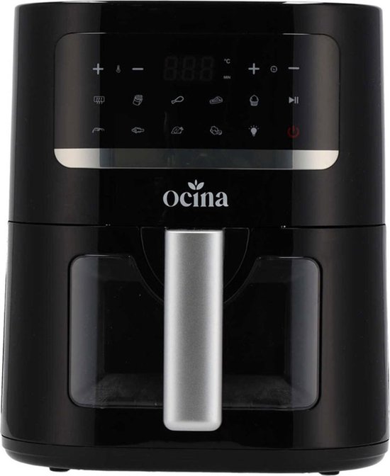 Ocina Airfryer 4,5L 1600W Zwart