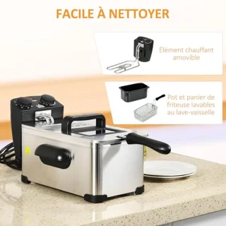 Oliefriteuse 3 L