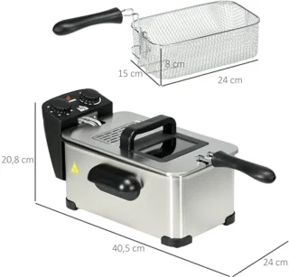 Oliefriteuse 3 L