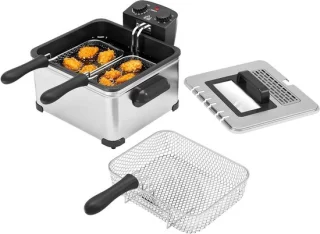 Oliefriteuse 5 L - Zilver
