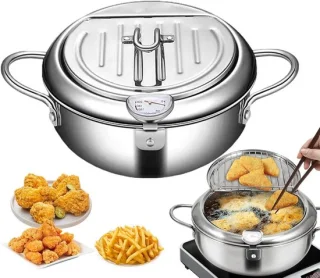 Oliefriteuse roestvrij staal