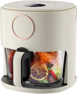 Olievrije airfryer groen