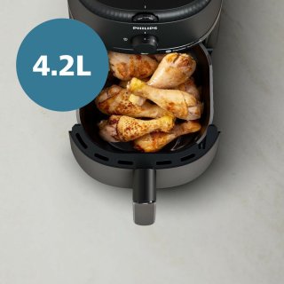 Philips 1000 Series Airfryer NA120/00 Zwart 4.2L