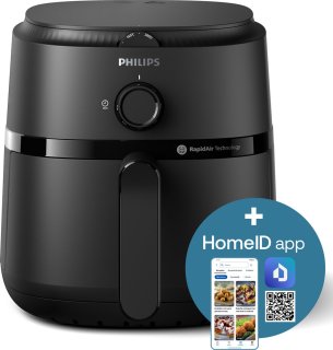 Philips 1000 Series Airfryer NA120/00 Zwart 4.2L