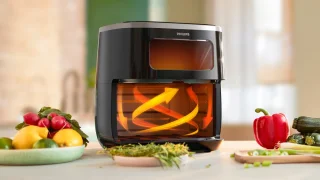Philips 3000 Series Airfryer XL HD9257/80 Zwart