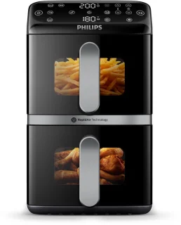 Wat vinden we goed aan de Philips 4000 Series NA461/00 Dubbele Airfryer