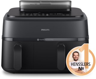 Wat vinden we goed aan de Philips 5000 Series NA550/00 Heteluchtfriteuse Zwart