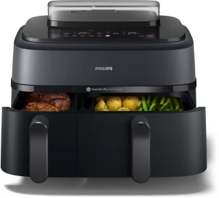 Philips 5000 Series NA550/00 Heteluchtfriteuse Zwart