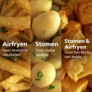 Philips 5000 Series NA551/00 Dual Basket Airfryer 9L