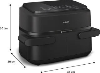Philips Airfryer 1000 Series NA150/00 Dual Basket 7.1L
