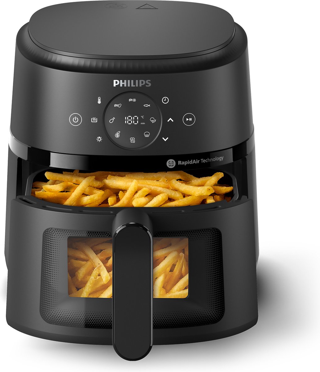 Philips Airfryer 2000 Series NA210/00 Zwart 3.2L