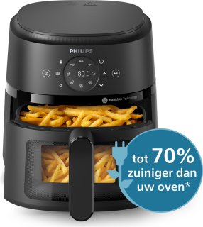 Philips Airfryer 2000 Series NA210/00 Zwart 3.2L