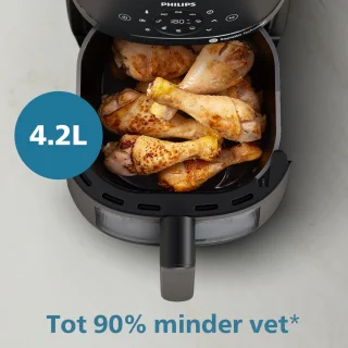 Philips Airfryer 2000 Series NA220/00 4.2L Zwart