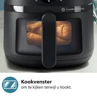 Philips Airfryer 2000 Series NA220/00 4.2L Zwart