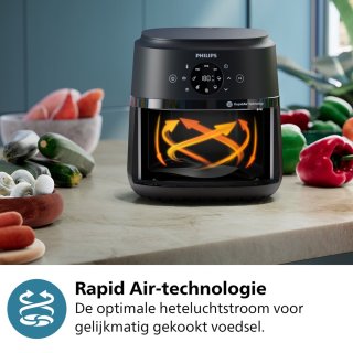 Philips Airfryer 2000 Series NA220/00 4.2L Zwart