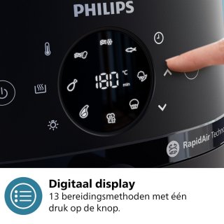 Philips Airfryer 2000 Series NA220/00 4.2L Zwart
