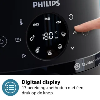 Philips Airfryer 2000 Series NA220/00 4.2L Zwart