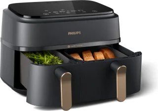 Philips Airfryer 3000 serie NA352/04 9L dubbele mand