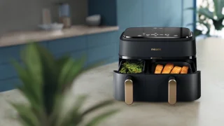 Philips Airfryer 3000 serie NA352/04 9L dubbele mand