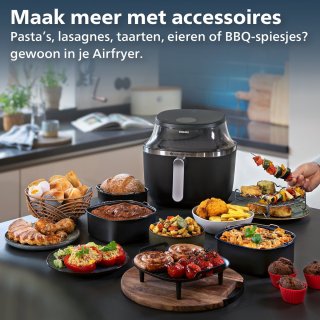 Philips Airfryer 3000 Series NA321/00 Zwart 4.2L