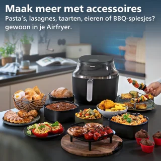 Philips Airfryer 3000 Series NA321/00 Zwart 4.2L
