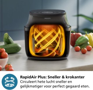 Philips Airfryer 3000 Series NA321/00 Zwart 4.2L