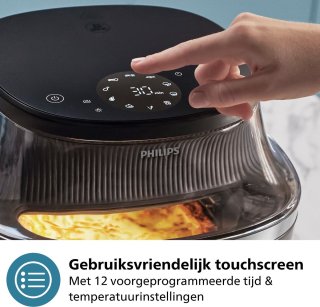 Philips Airfryer 3000 Series NA321/00 Zwart 4.2L