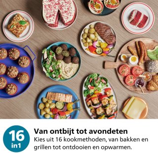 Philips Airfryer 3000 Series NA321/00 Zwart 4.2L