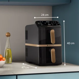 Philips Airfryer 4000 Series (gestapeld)