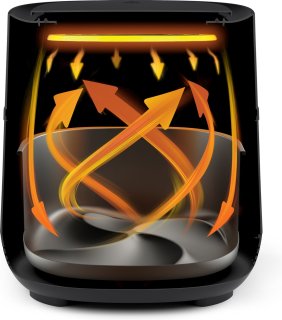 Philips Airfryer 5000 Series XXL HD9285/90 Zwart