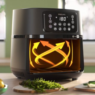 Philips Airfryer 5000 Series XXL HD9285/90 Zwart