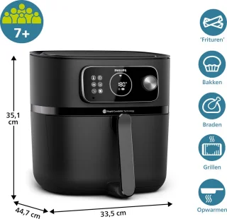 Philips Airfryer 7000 Series Combi XXL HD9876/90