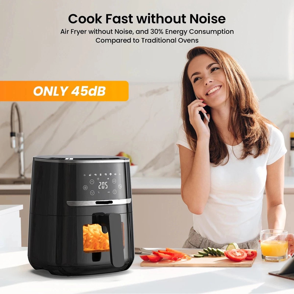 Philips Airfryer Digital 5L Zwart